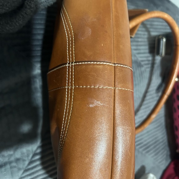 Coach Brown Leather Bag - Picture 6 of 8